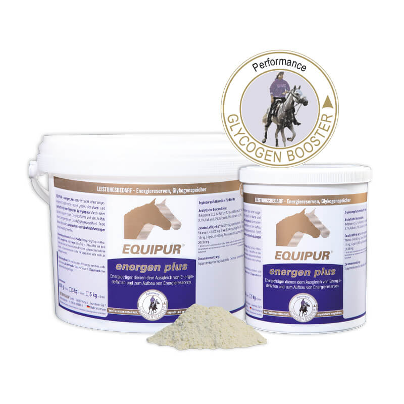 energen plus von Equipur in verschiedenen Grössen als Pulver