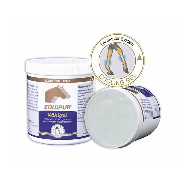 kühlgel von Equipur in weisser Dose
