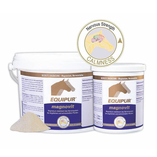 magnovit von Equipur in verschiedenen Grössen als Pulver