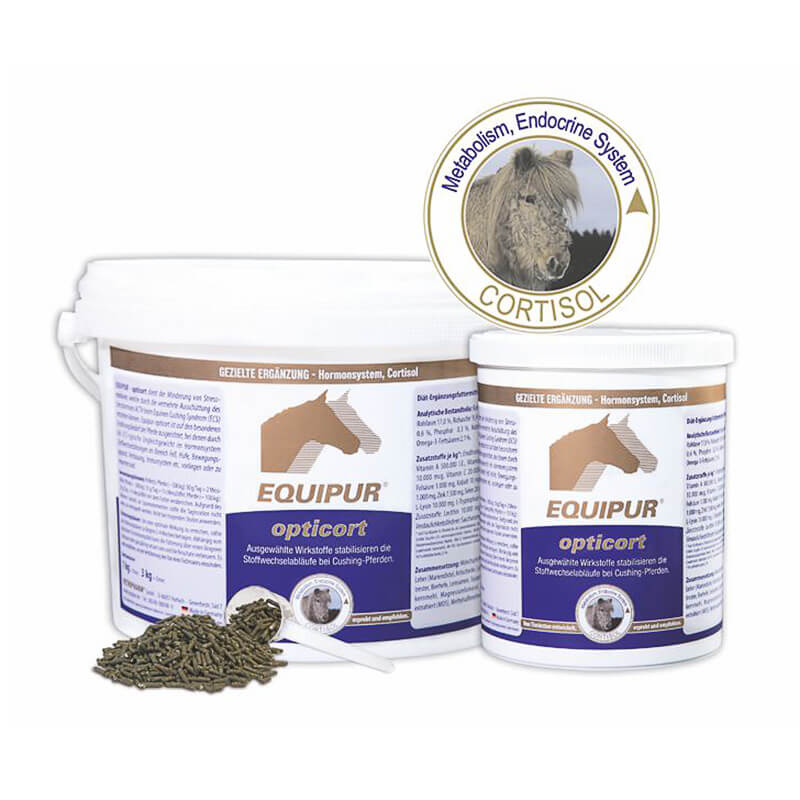 opticort von Equipur in verschiedenen Grössen als Pellets