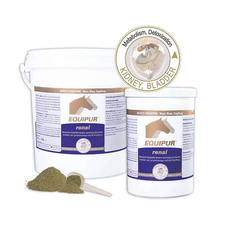 renal von Equipur in verschieden Grössen als Pulver