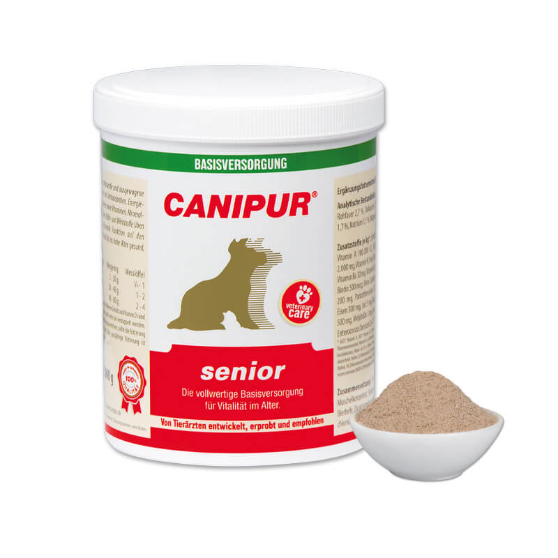 senior von Canipur in weisser Dose