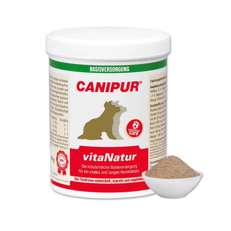 vitaNatur von Canipur in weisser Dose