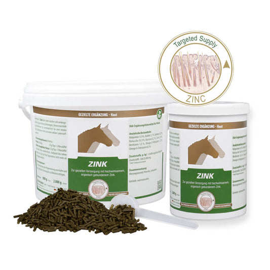 Zink von Vetripharm in verschiedenen Grössen