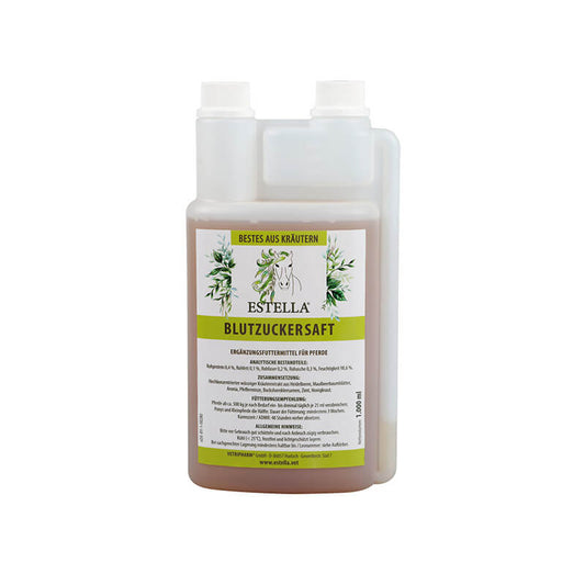Blutzuckersaft von Estella in 1000ml Kanister