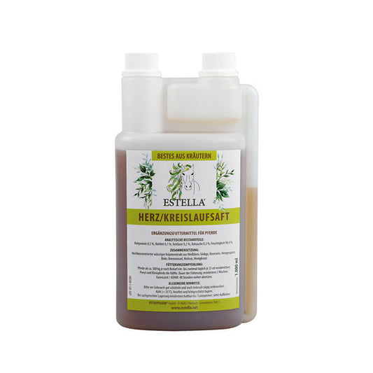 Herz/Kreislaufsaft von Estella in 1000ml Kanister