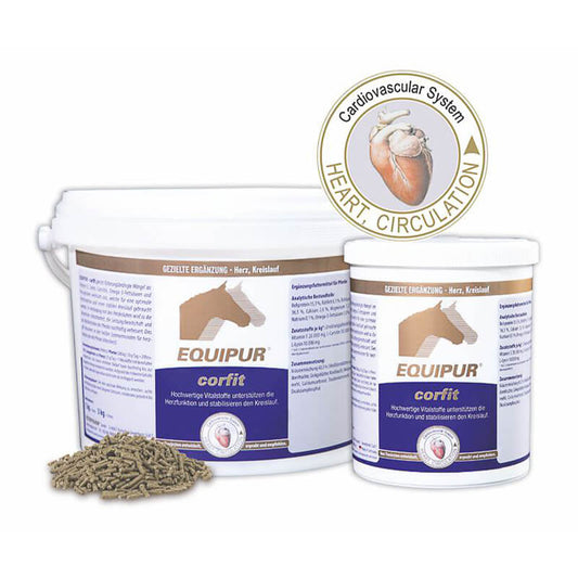 corfit von Equipur in verschiedenen Mengen als Pellets
