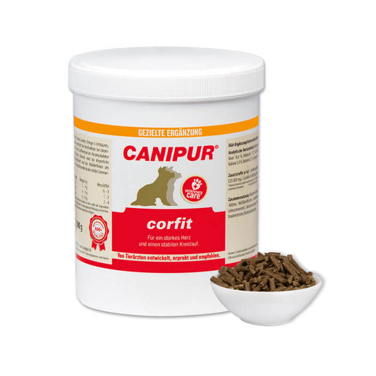 corfit von Canipur in der Dose als Pellets